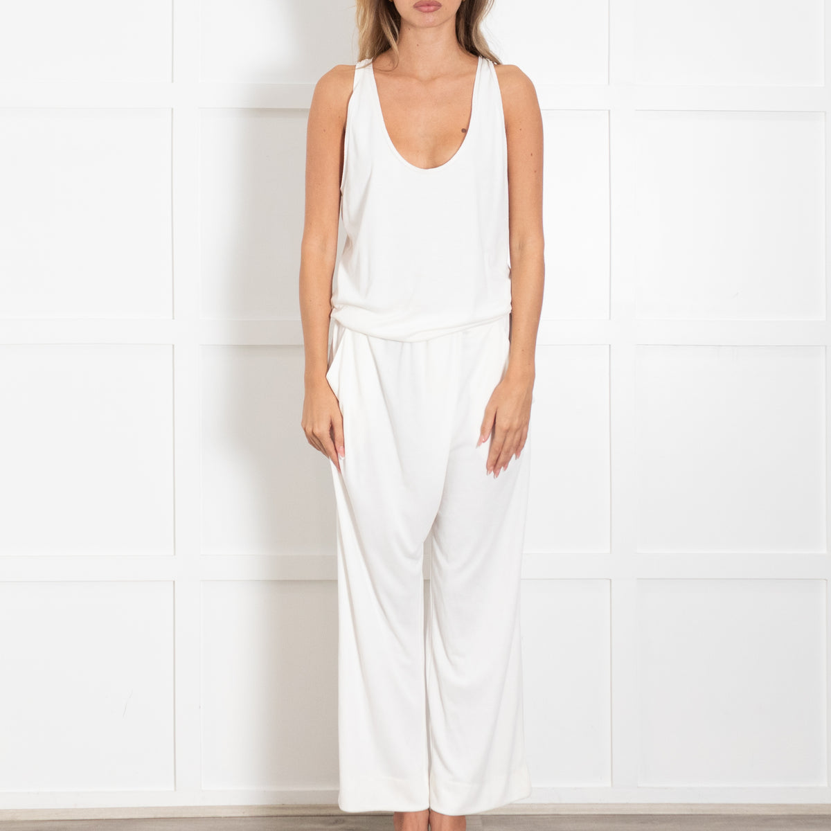 By Malene Birger White S/L Jumpsuit