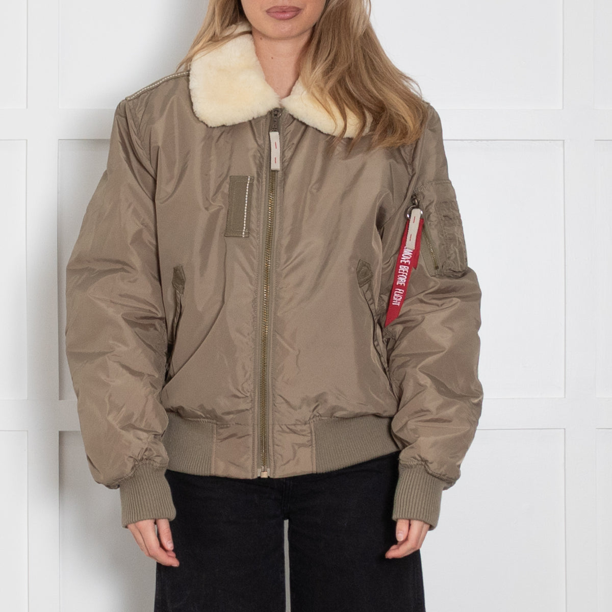 Alpha Industries Khaki Flying Jacket