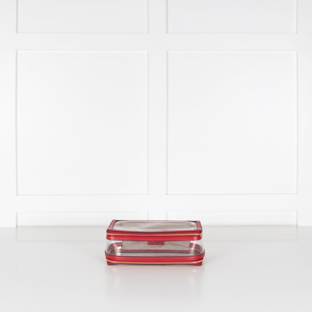 Anya Hindmarch Red Touch Down Makeup Bag