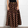 La Double J Black Winter Sun Jacquard Full Skirt
