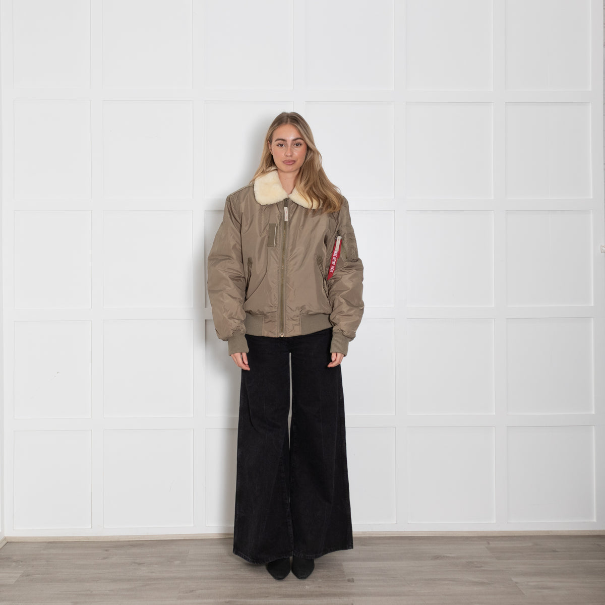 Alpha Industries Khaki Flying Jacket