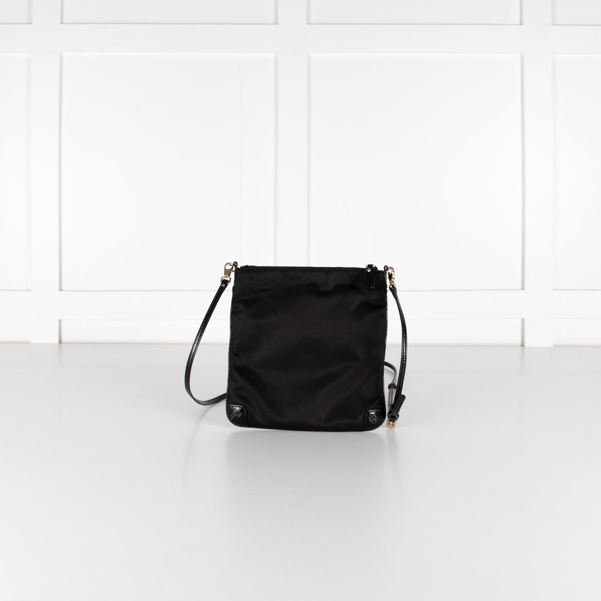 Anya Hindmarch Black Nylon Small Crossbody Bag