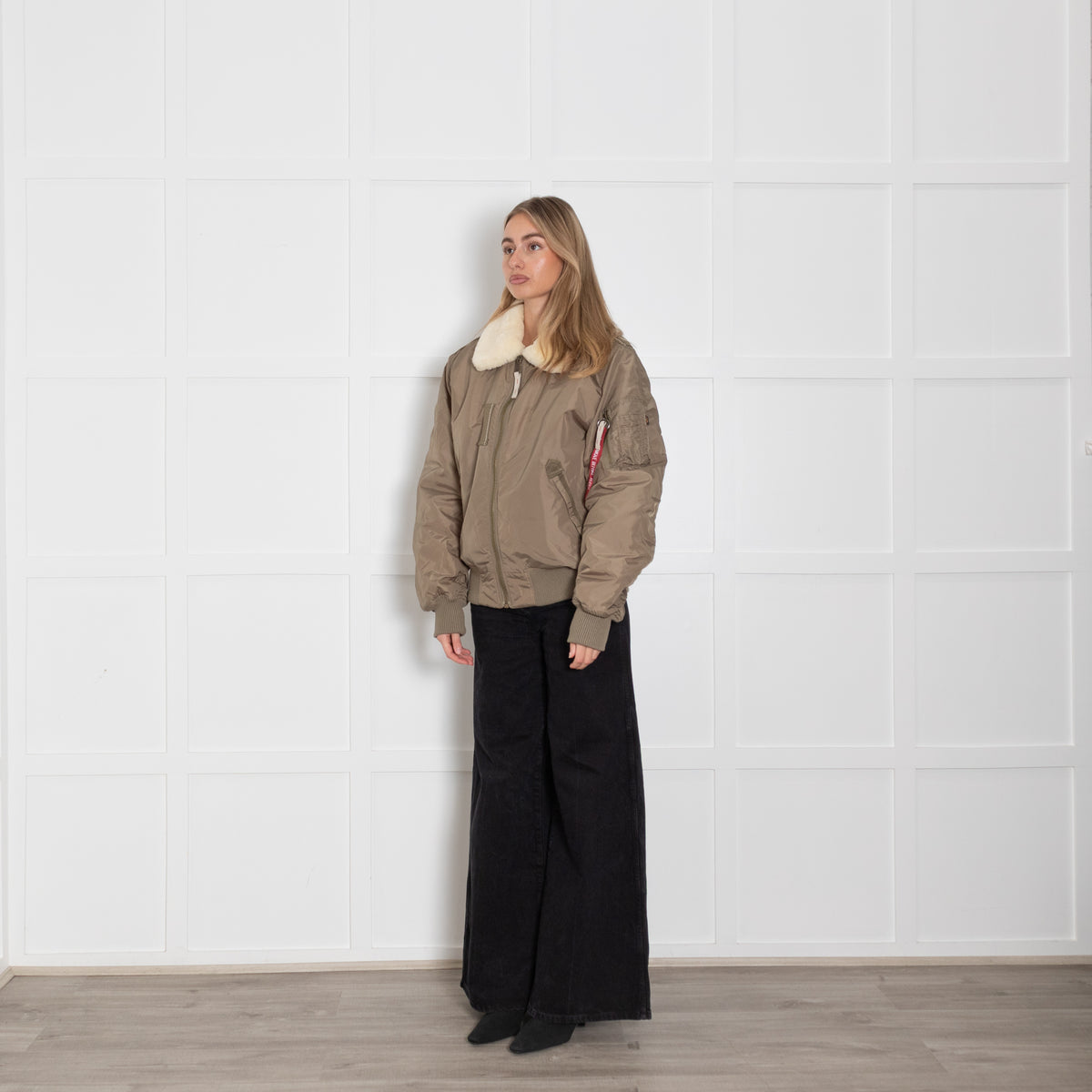 Alpha Industries Khaki Flying Jacket