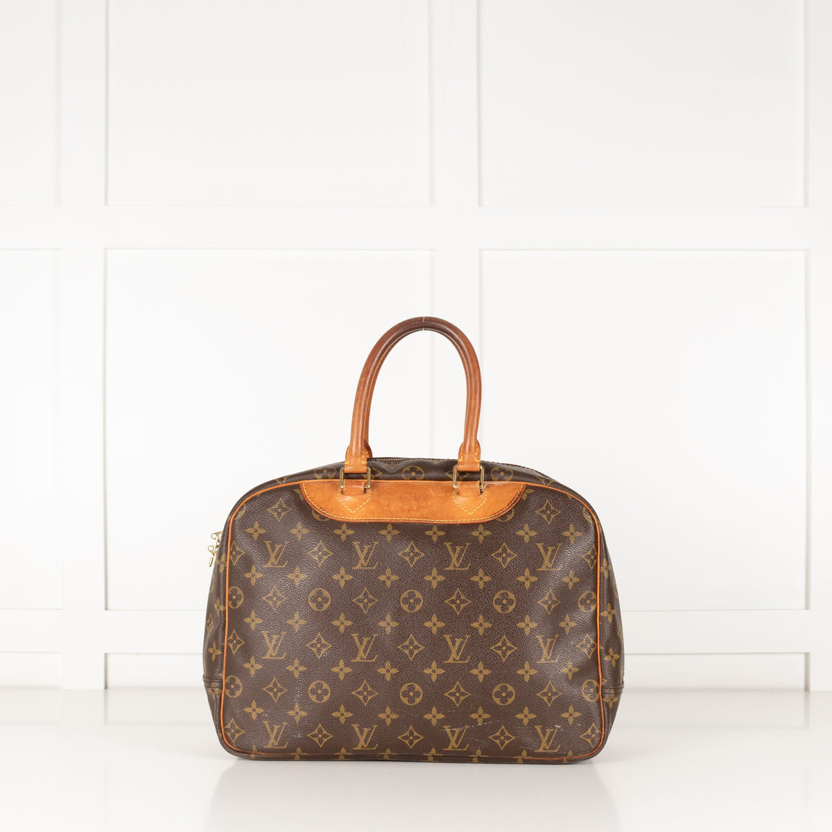 Louis Vuitton Brown Monogram Deauville Bag