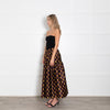 La Double J Black Winter Sun Jacquard Full Skirt