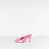 Christian Louboutin Metallic Pink Very Vee Mules