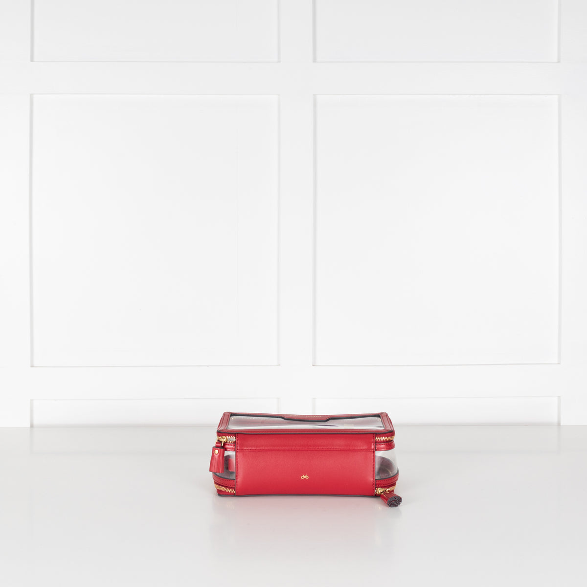 Anya Hindmarch Red Touch Down Makeup Bag
