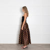 La Double J Black Winter Sun Jacquard Full Skirt