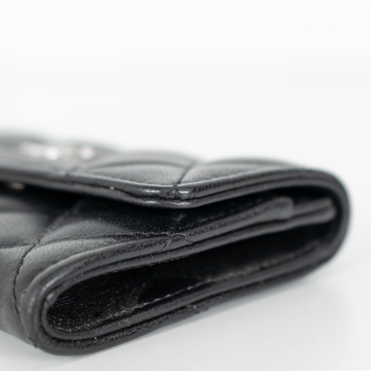 Chanel Black Bi-fold Card Holder