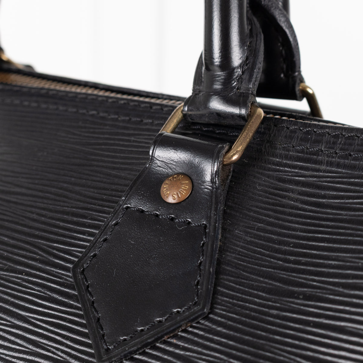 Louis Vuitton Black Epi Leather Speedy 30