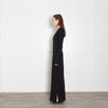 16Arlington Black Solaria Long Sleeve Gown