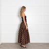 La Double J Black Winter Sun Jacquard Full Skirt