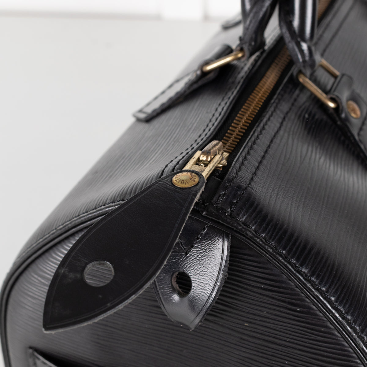 Louis Vuitton Black Epi Leather Speedy 30