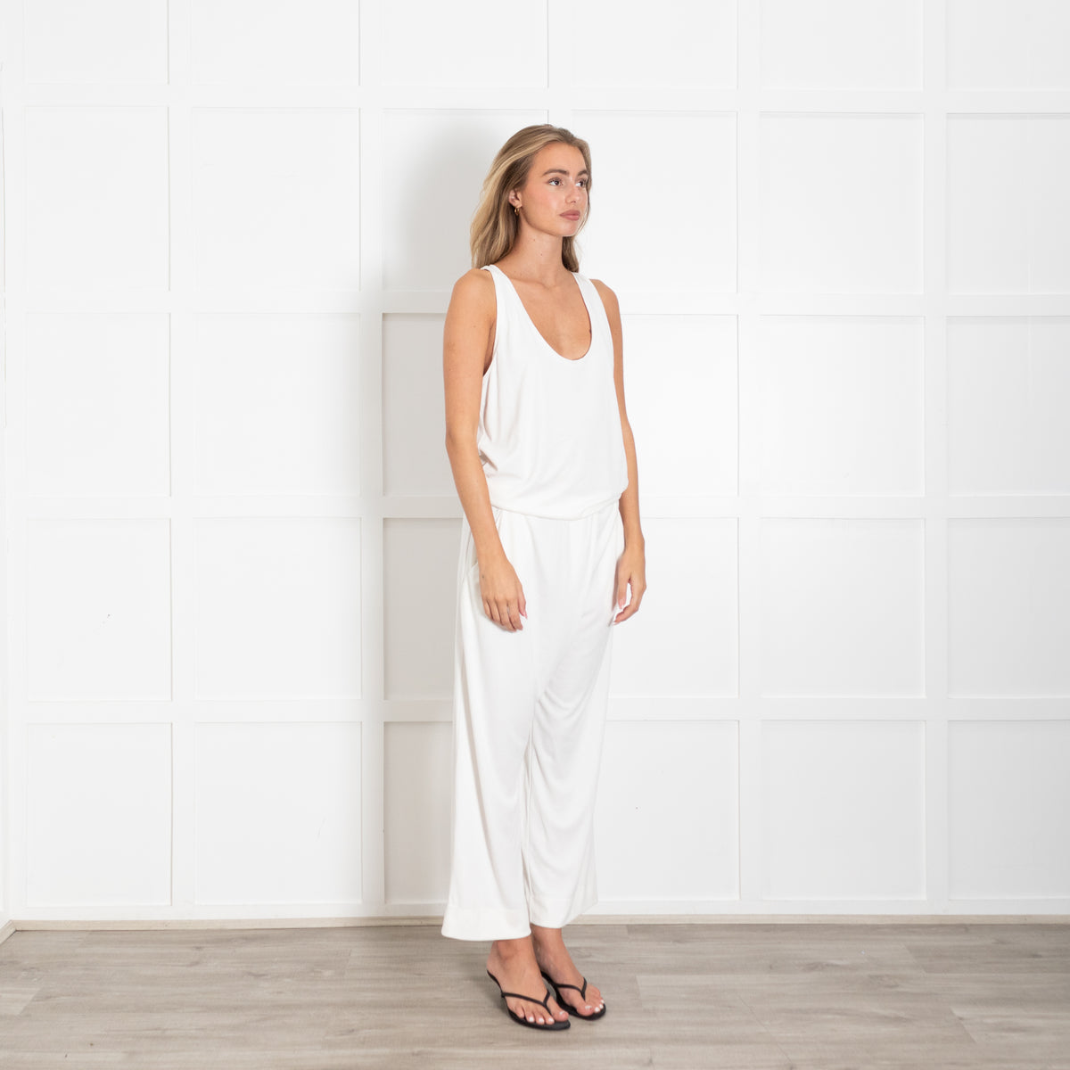 By Malene Birger White S/L Jumpsuit