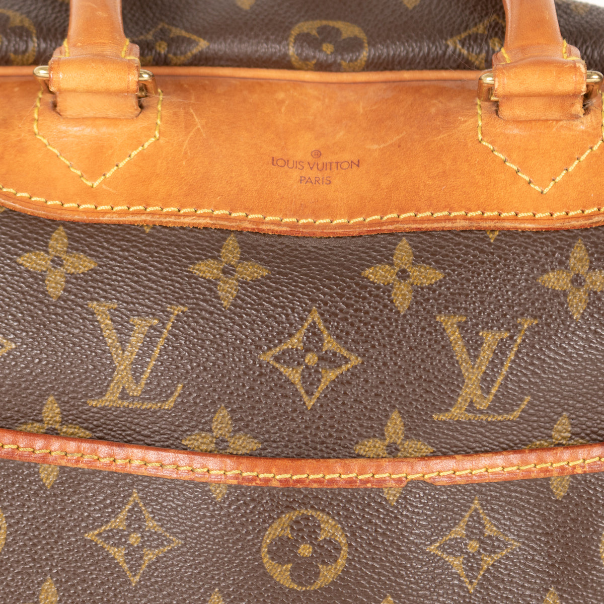 Louis Vuitton Brown Monogram Deauville Bag