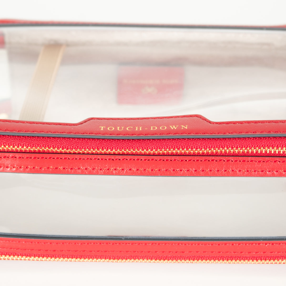 Anya Hindmarch Red Touch Down Makeup Bag