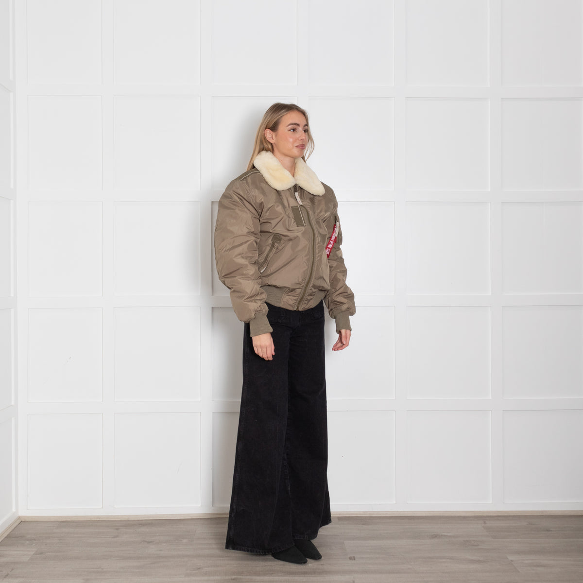 Alpha Industries Khaki Flying Jacket