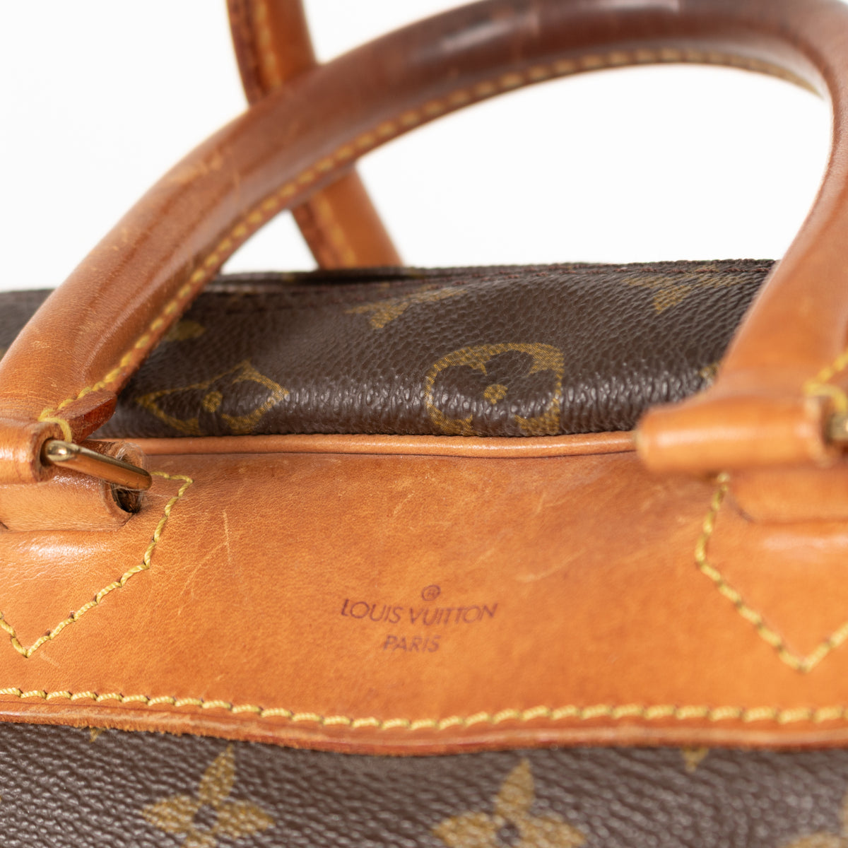 Louis Vuitton Brown Monogram Deauville Bag