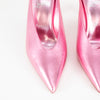 Christian Louboutin Metallic Pink Very Vee Mules
