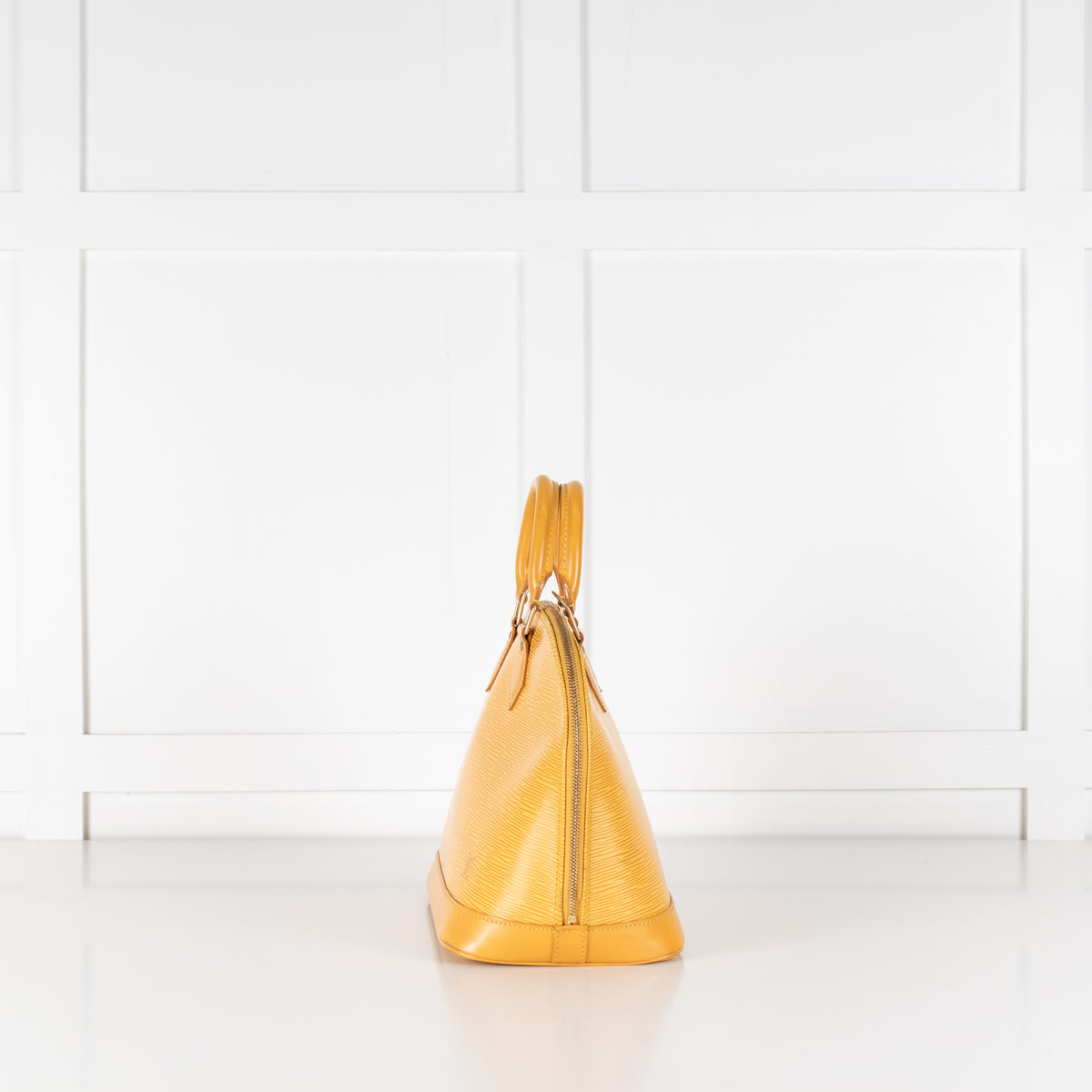 Louis Vuitton Yellow Alma Pm Epi Leather Bag