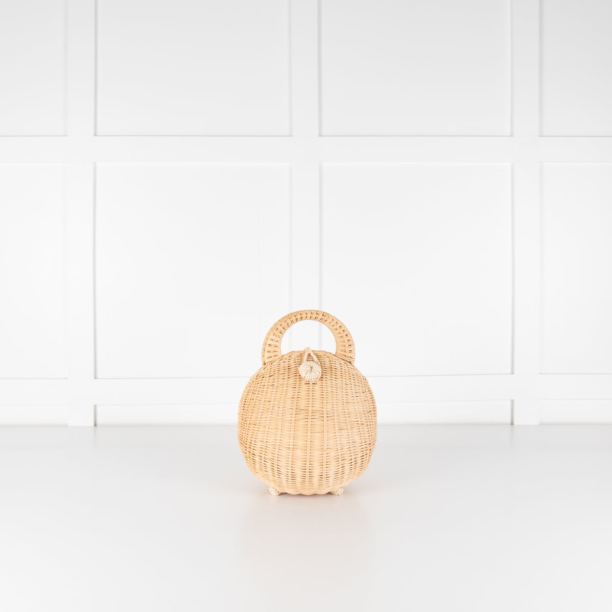 Cult Gaia Millie Rattan Bag