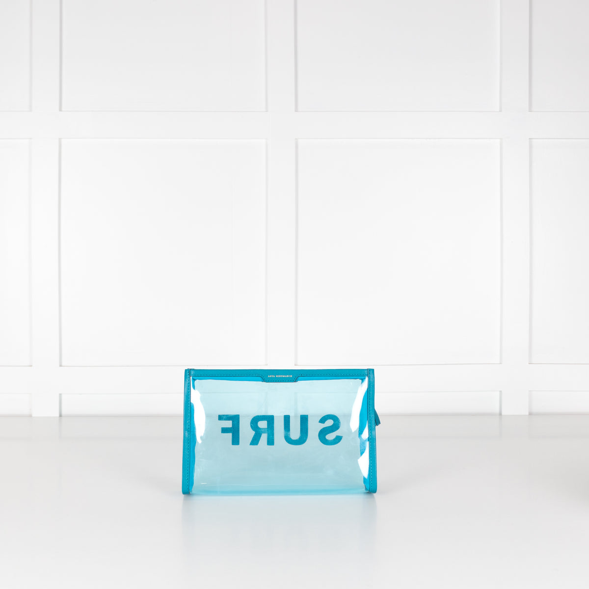 Anya Hindmarch Blue Surf Wash Bag