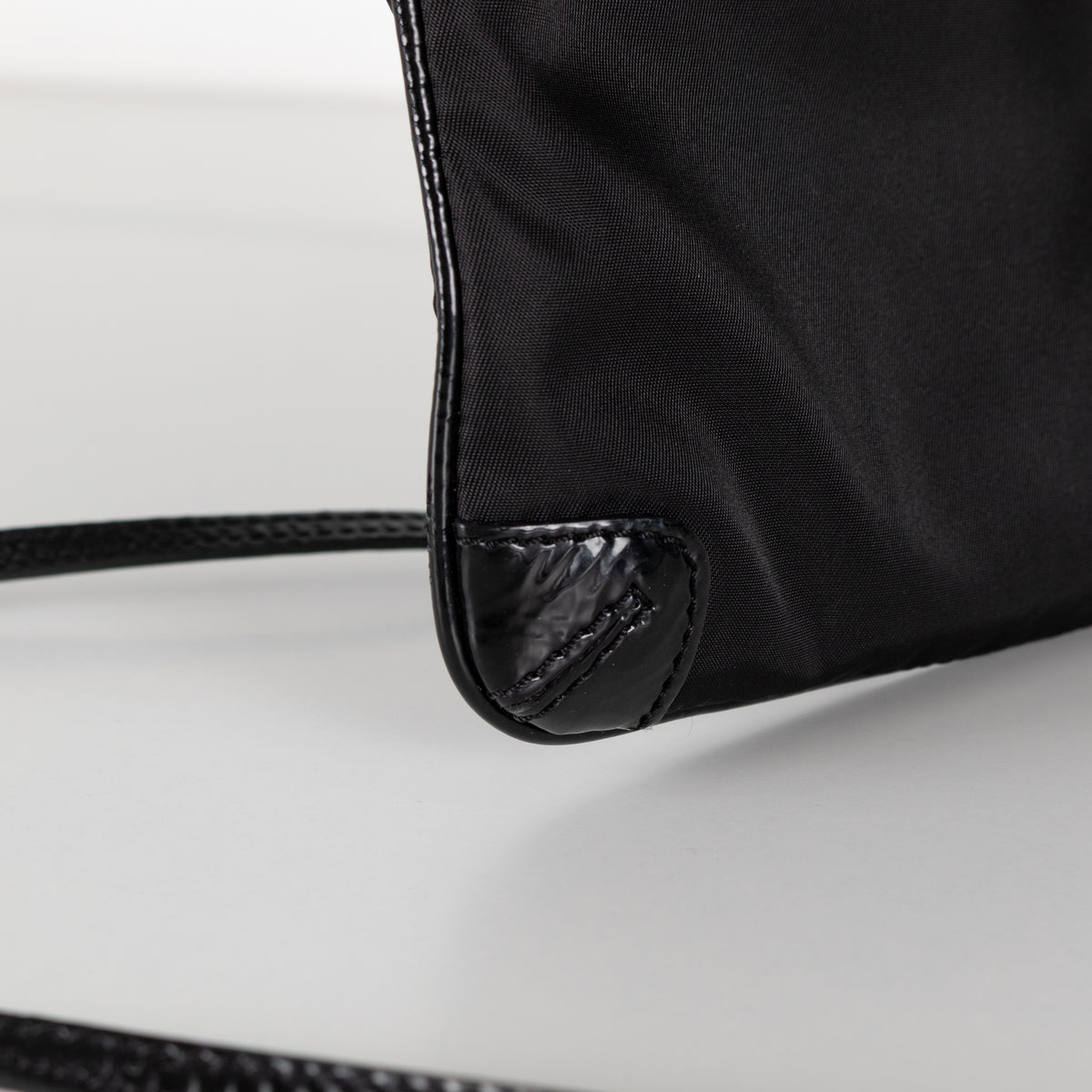 Anya Hindmarch Black Nylon Small Crossbody Bag