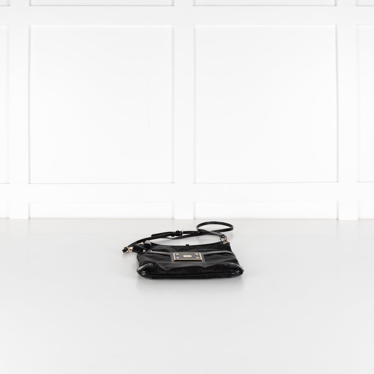 Anya Hindmarch Black Nylon Small Crossbody Bag