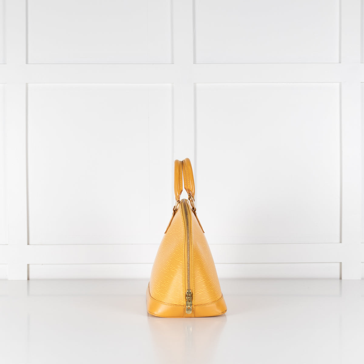 Louis Vuitton Yellow Alma Pm Epi Leather Bag