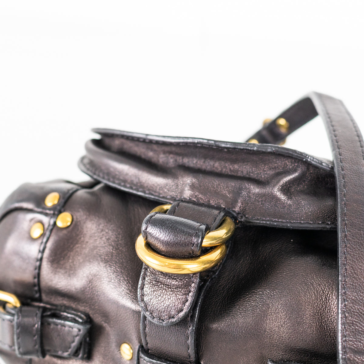 Jerome Dreyfus Twee Mini Black Cross Body Bag