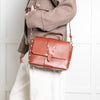 Sandro Brown Abby Satchel Bag