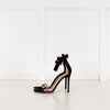 Gianvito Rossi Black Suede Heeled Shoes