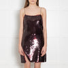The Attico Red Giant Sequin Mini Dress