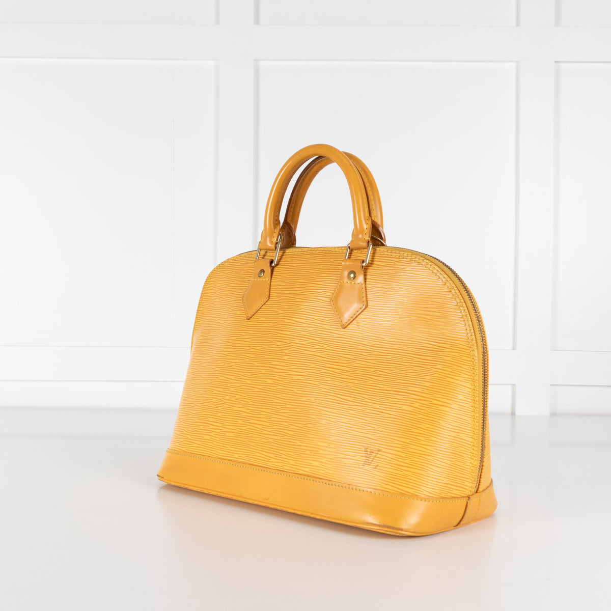 Louis Vuitton Yellow Alma Pm Epi Leather Bag