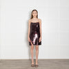 The Attico Red Giant Sequin Mini Dress