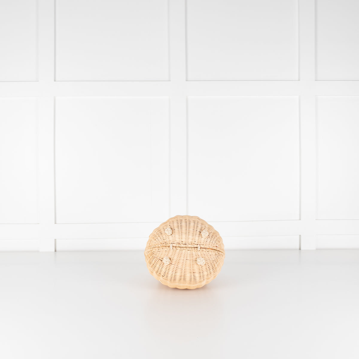 Cult Gaia Millie Rattan Bag