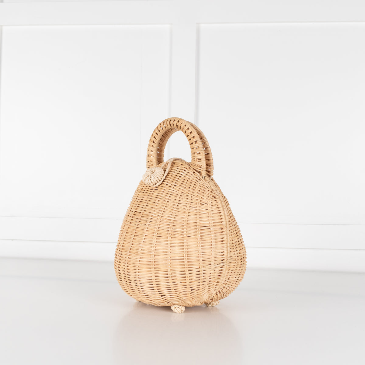 Cult Gaia Millie Rattan Bag
