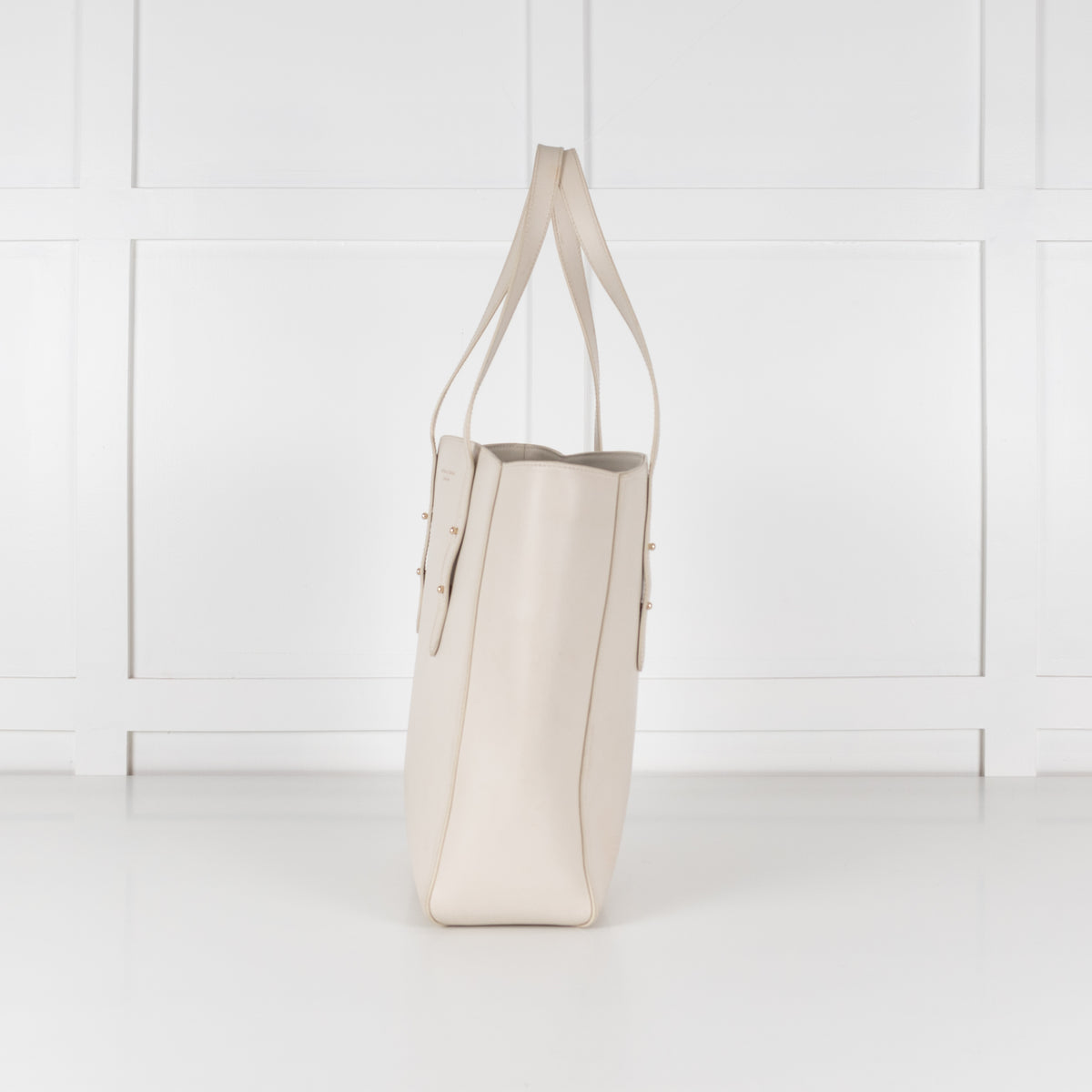 Aspinal of London Cream Top Handle Tote