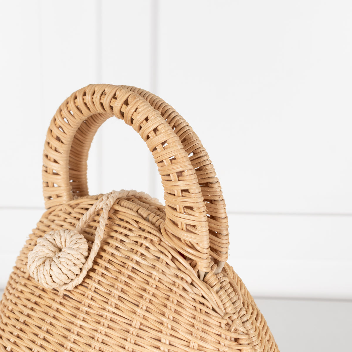 Cult Gaia Millie Rattan Bag