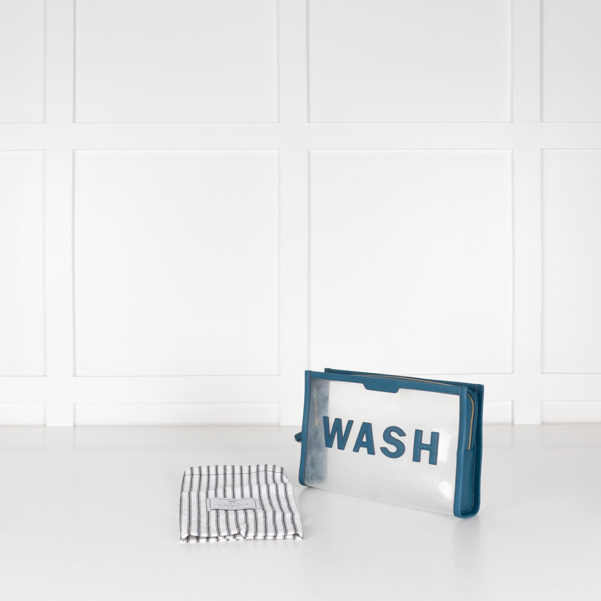 Anya Hindmarch Blue Wash Bag