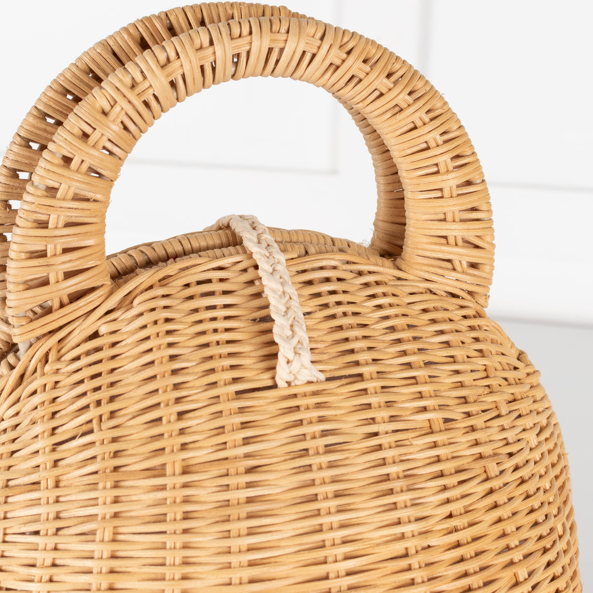 Cult Gaia Millie Rattan Bag