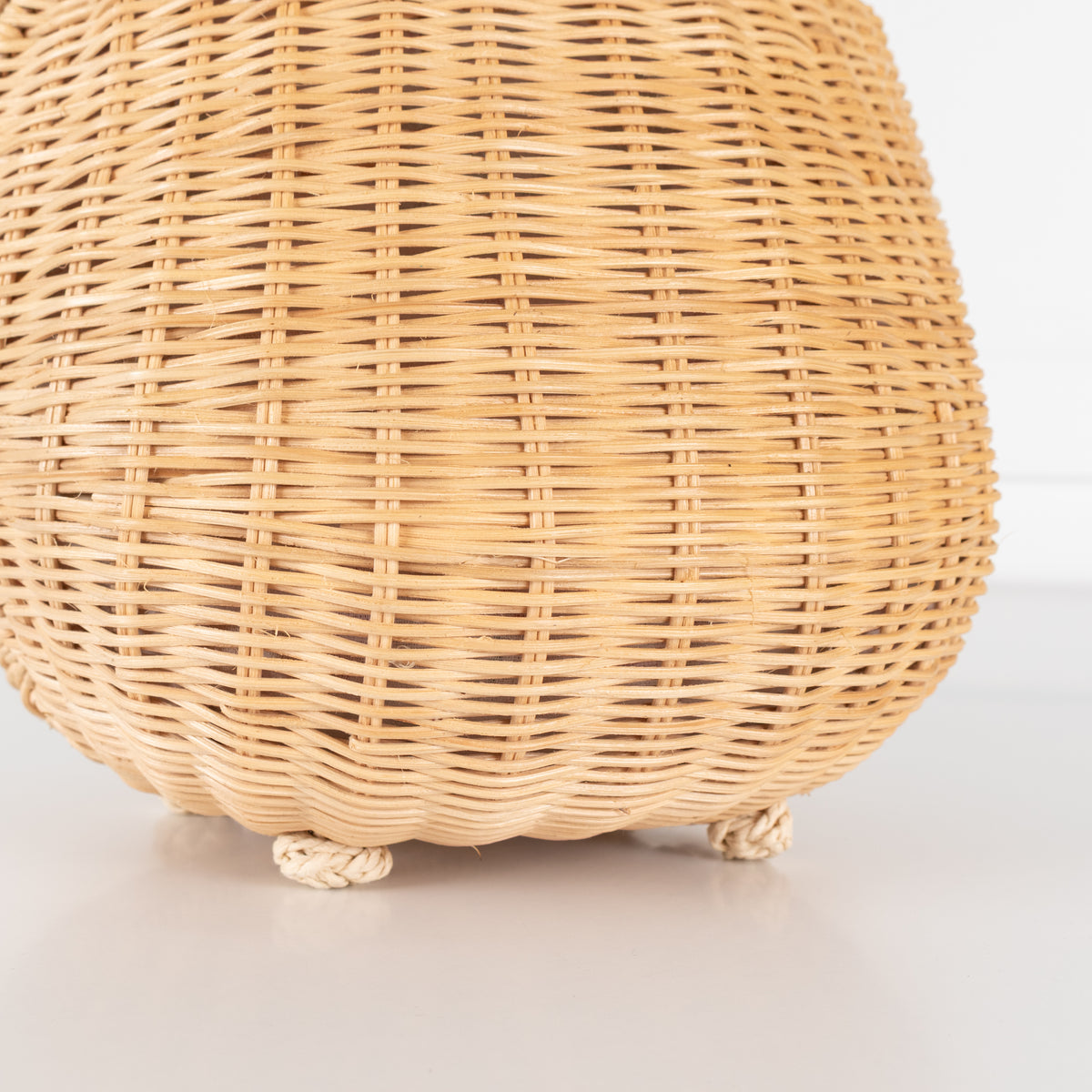 Cult Gaia Millie Rattan Bag