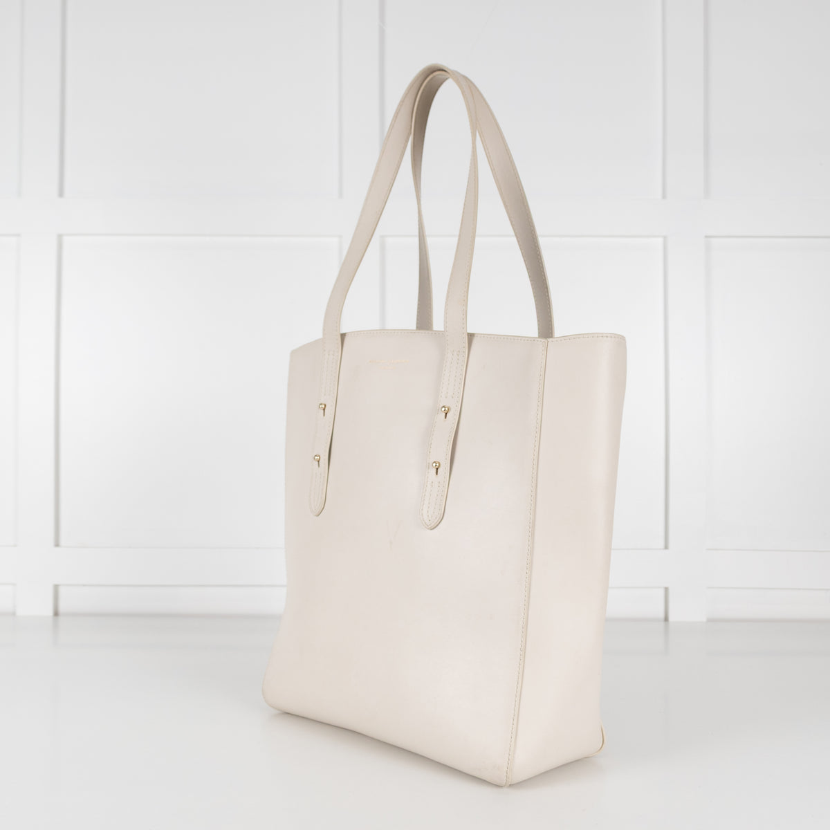 Aspinal of London Cream Top Handle Tote