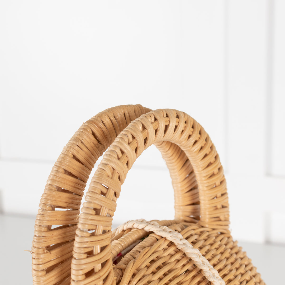 Cult Gaia Millie Rattan Bag