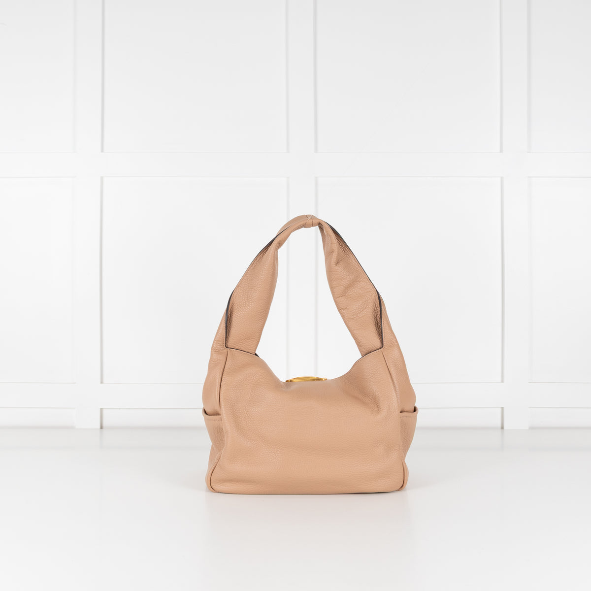 Donna Karan Toasted Almond Amagansett Shoulder Bag