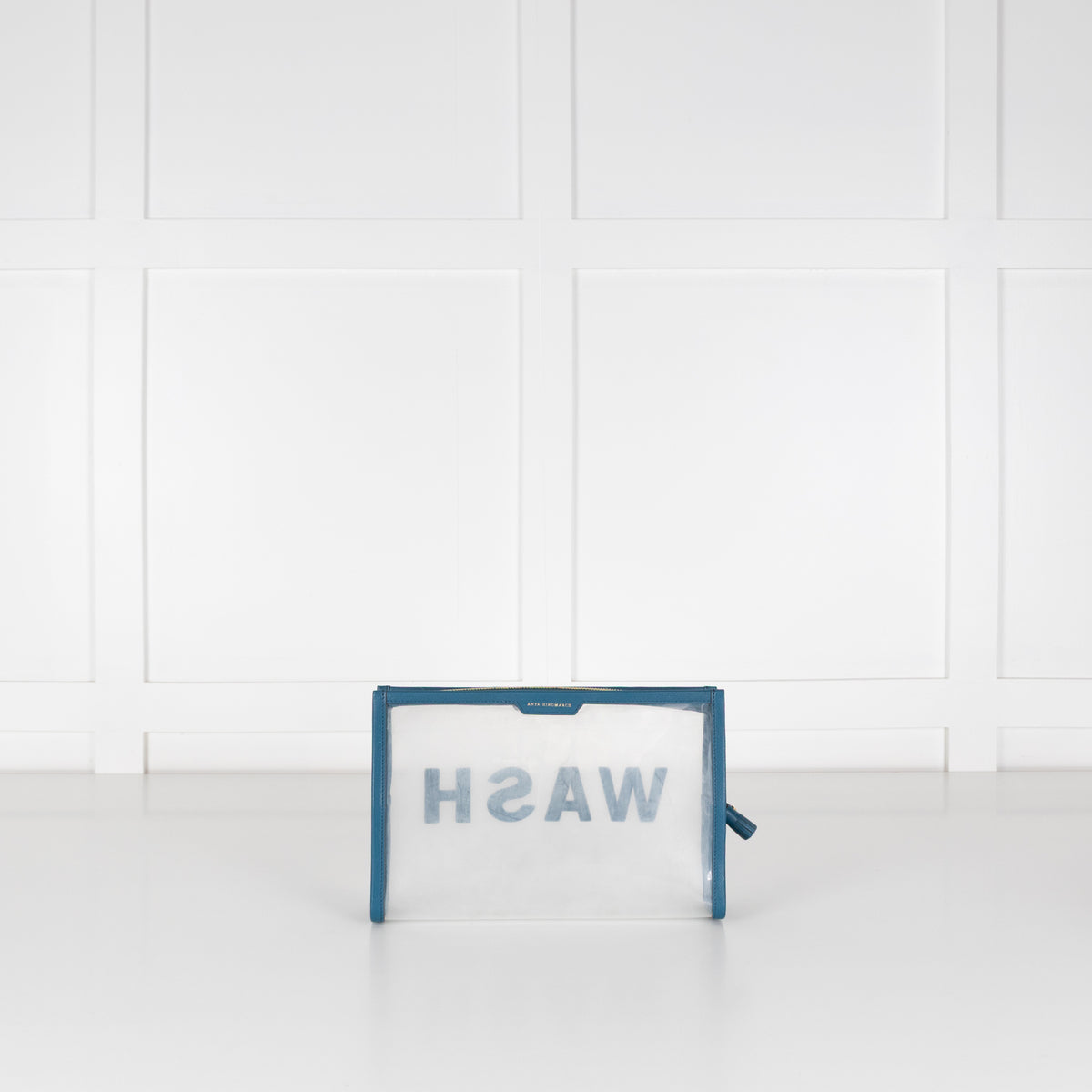 Anya Hindmarch Blue Wash Bag