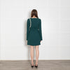 Jonathan Simkhai Green Beaded Mini Dress