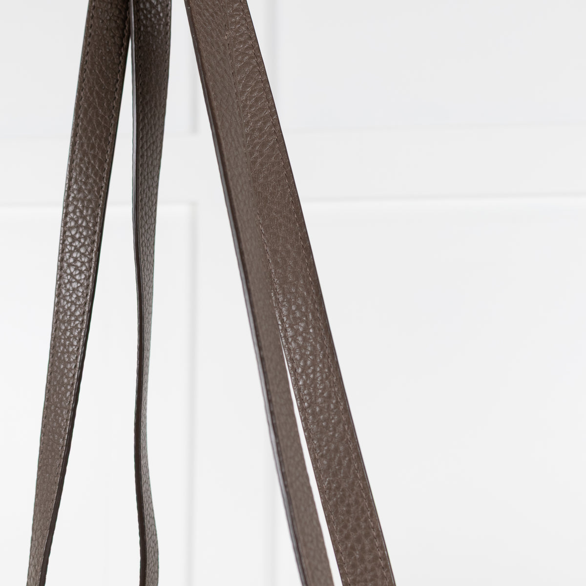 Akris Taupe Medium Shoulder Leather Tote Bag