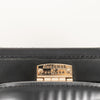 Aspinal Of London Black Leather Trunk Clutch Bag