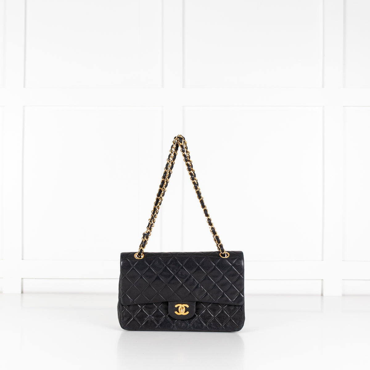 Chanel Vintage Classic Black Double Flap Bag